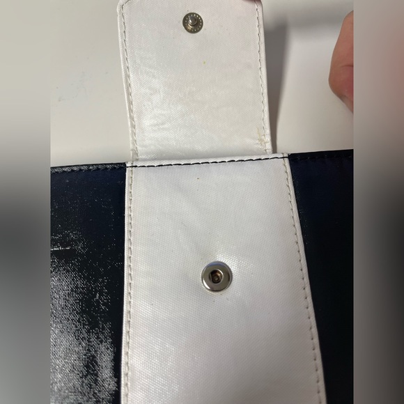 Kipling Women's Black / White Nylon Large Fashion Wallet and Clutch - Picture 2 of 5